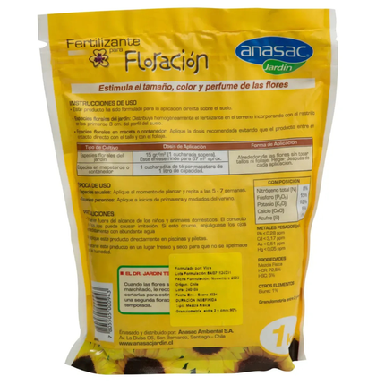 Fertilizante floracion (1 KG) | Gardekin.com