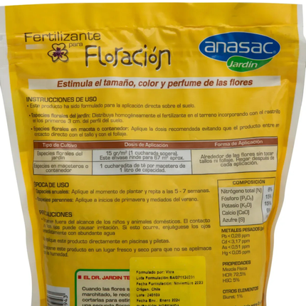 Fertilizante floracion (1 KG) | Gardekin.com