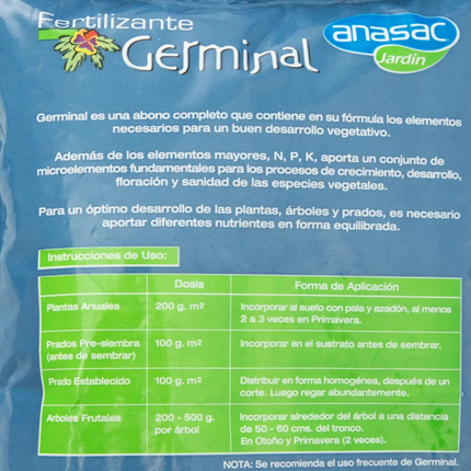 Fertilizante germinal (1 KG) | Gardekin.com