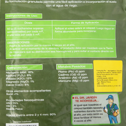 Fertilizante Anafert | Gardekin.com