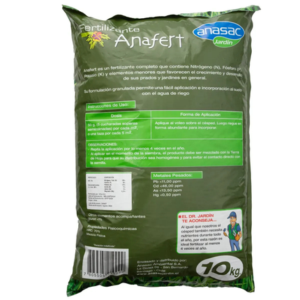 Fertilizante Anafert | Gardekin.com