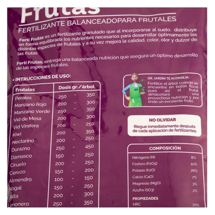 Fertilizante Ferti Frutas | Gardekin.com