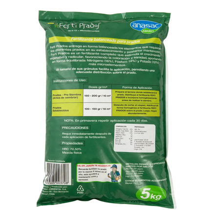 Fertilizante prados (2 KG) | Gardekin.com