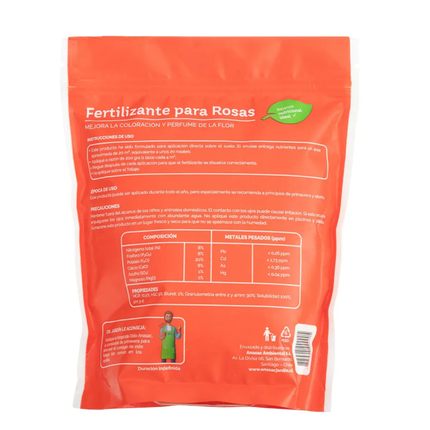 Fertilizante rosas (1 KG) | Gardekin.com