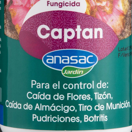 Fungicida captan 13 WP (100 G) | Gardekin.com