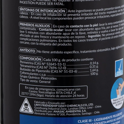 Insecticida Descarga Total - Aerosol (150 ml) | Gardekin.com