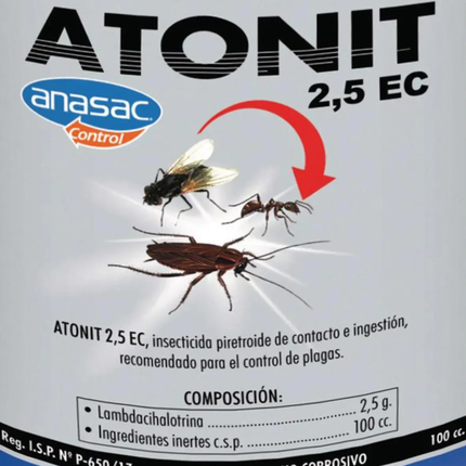 Insecticida atonit 2,5 EC (100 CC) | Gardekin.com