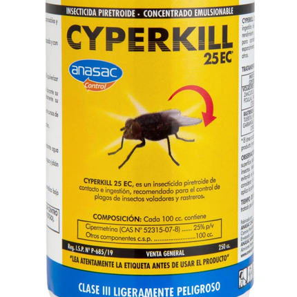 Insecticida cyperkill 25 EC | Gardekin.com