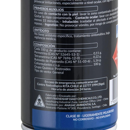 Insecticida en Aerosol Casa y Jardín (440 ml) | Gardekin.com