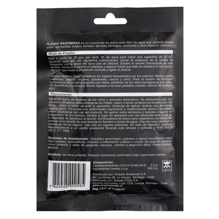 Insecticida plagas rastreras 2,5 WP (40 G) | Gardekin.com
