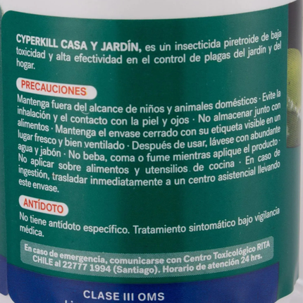 Insectida jardin cyperkill 5 EC (100 CC) | Gardekin.com