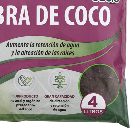 Mejorador suelo fibra coco (4 L) | Gardekin.com