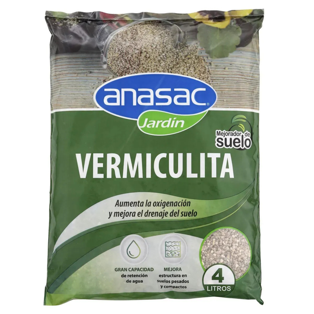 Mejorador suelo vermiculita (4 L) | Gardekin.com