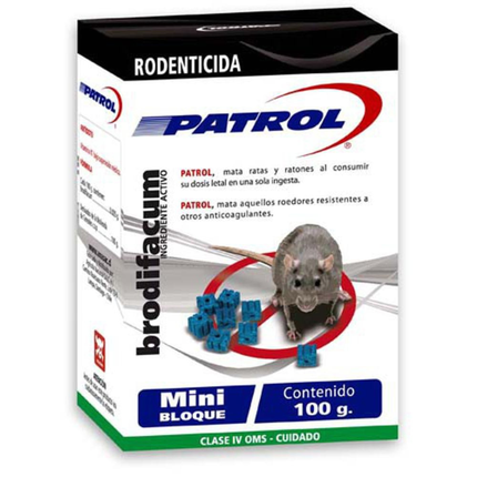 Raticida Patrol Minibloque | Gardekin.com