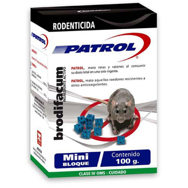 Raticida Patrol Minibloque | Gardekin.com