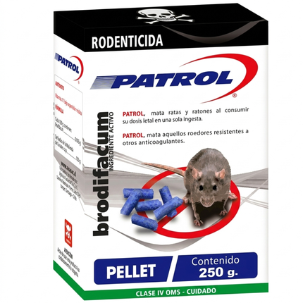 Raticida Patrol en Pellets | Gardekin.com