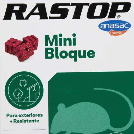 Raticida rastop mini-bloque  | Gardekin.com