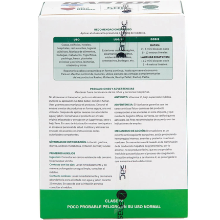 Raticida rastop mini-bloque  | Gardekin.com