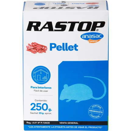Raticida rastop pellet | Gardekin.com