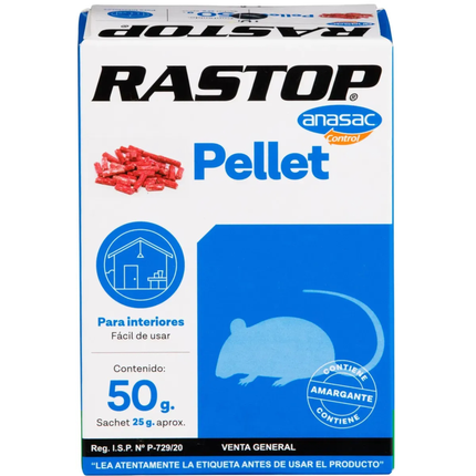 Raticida rastop pellet | Gardekin.com