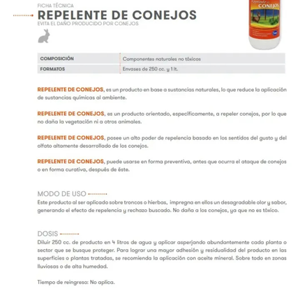 Repelente de Conejos | Gardekin.com