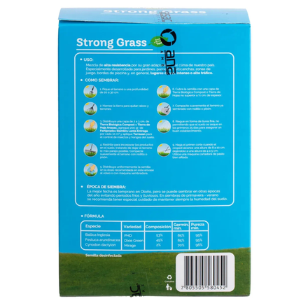 Semilla pasto strong grass (500 G) | Gardekin.com