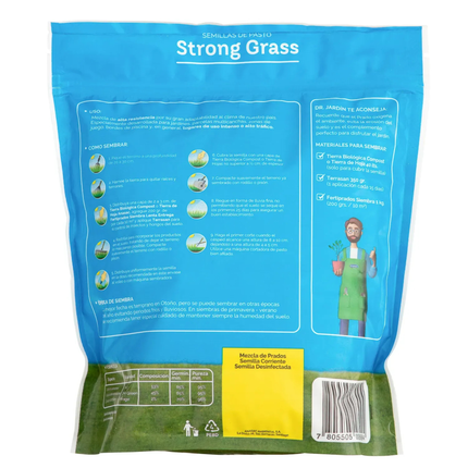 Semilla pasto strong grass (1 KG) | Gardekin.com
