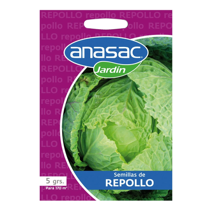 Semillas de Repollo Copenhagen (5 GR) | Gardekin.com