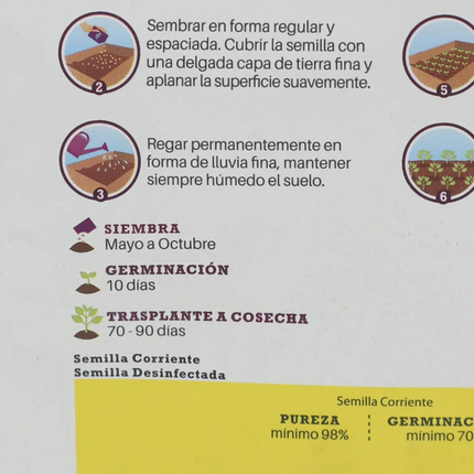 Semillas de Ají Cristal (5 GR) | Gardekin.com
