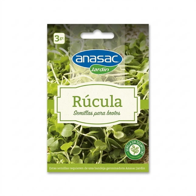 Semillas de Brotes de Rúcula (3gr) | Gardekin.com
