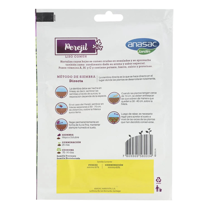 Semillas de Perejil (5 GR) | Gardekin.com
