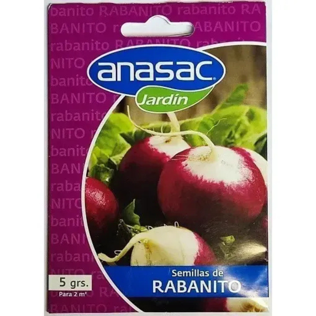 Semillas de Rabanito Sparkler (5 GR) | Gardekin.com