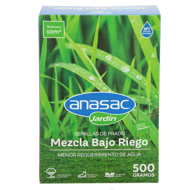Semilla pasto bajo riego (500 G) | Gardekin.com