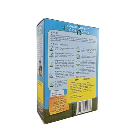 Semilla pasto estacionamiento (500 G) | Gardekin.com