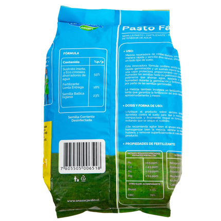 Semilla pasto fácil (5 L) | Gardekin.com
