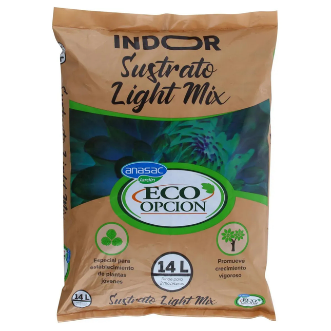 Sustrato Light Mix Indoor 14 Litros | Gardekin.com