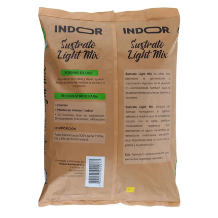 Sustrato Light Mix Indoor 14 Litros | Gardekin.com
