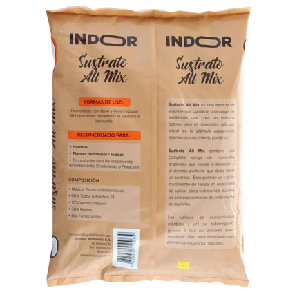 Sustrato all mix indoor ECO (14L) | Gardekin.com