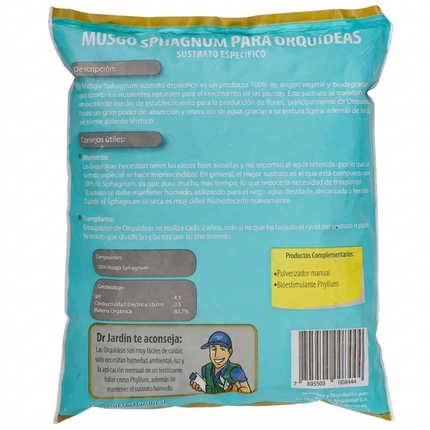 Sustrato especifico orquidea (200 G) | Gardekin.com
