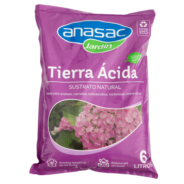 Tierra ácida (6 L) | Gardekin.com