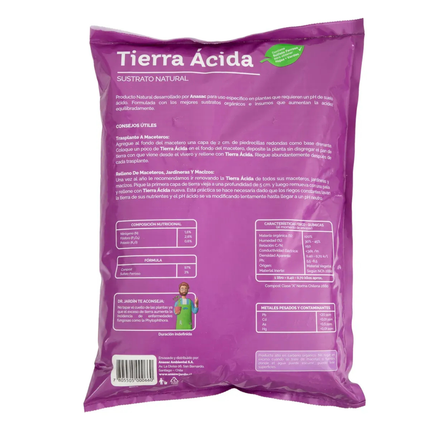 Tierra ácida (6 L) | Gardekin.com