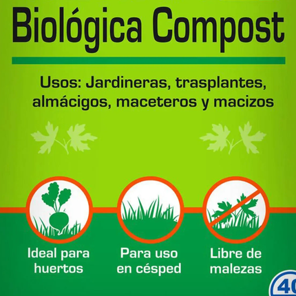 Tierra biológica compost  | Gardekin.com