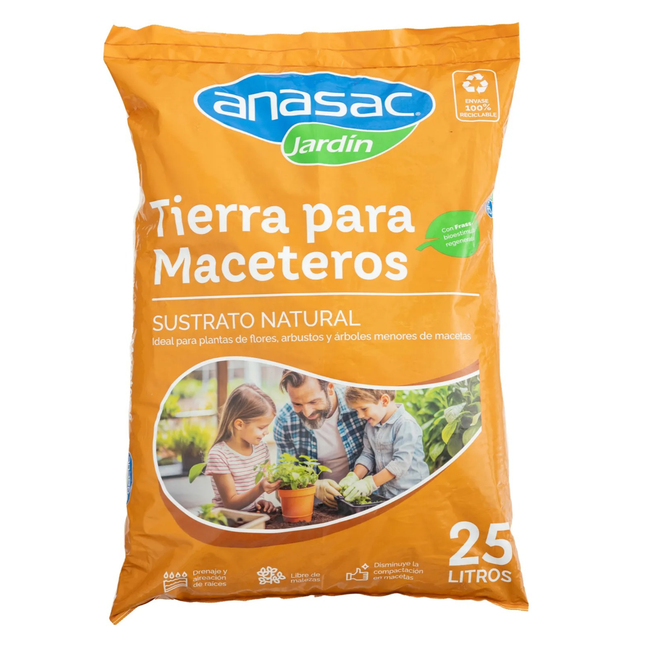 Tierra para maceteros | Gardekin.com