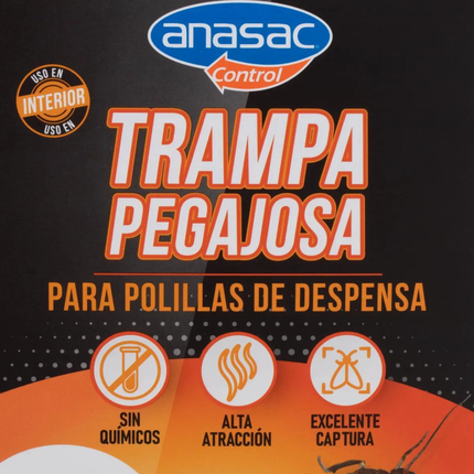 Trampa adherente de polillas despensa ECO (2 UN) | Gardekin.com