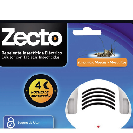 Zecto Insecticida Eléctrico Tableta | Gardekin.com