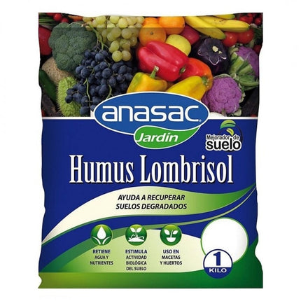 Humus lombrisol ECO (1 KG) | Gardekin.com