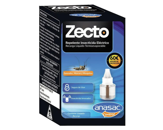 Insecticida liquido recarga zecto (1 UN) | Gardekin.com